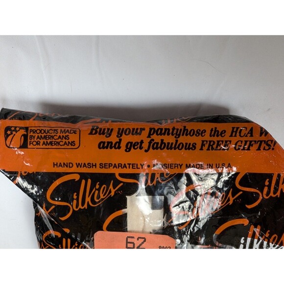 Vintage Silkies Pantyhose Mocha Small - Picture 3 of 4